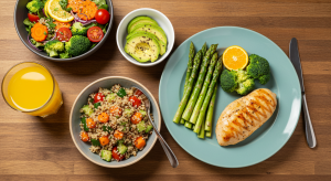 whole grain toast with avocado and eggs