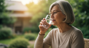 healthy morning habits drinking water after waking up