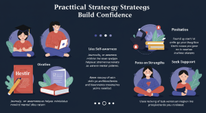 Confident woman smiling outdoors after building self-esteem through mindfulness