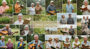 healthy aging and daily choices through social connection and active living