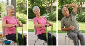 gentle exercises for seniors with stretching at home