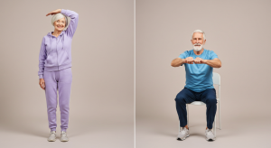 low-impact cardio for older adults walking in park