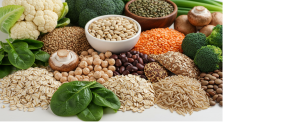 Colorful fruits and vegetables as healthy foods