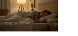 Wearable sleep tracker monitoring rest patterns