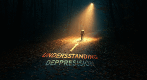 person journaling to manage thoughts and understand depression