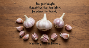 Cooking with garlic for immune system support
