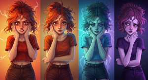 meditating outdoors for stress relief