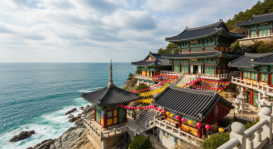 Haedong Yonggungsa Temple in Busan – ocean view Korean tourist attraction 🌊