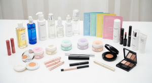 Korean beauty skincare display reflecting daily culture trends