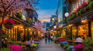 “Ikseon-dong flower café street in Seoul — Korea travel guide Seoul edition scene”